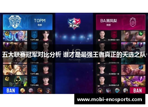 五大联赛冠军对比分析 谁才是最强王者真正的天选之队