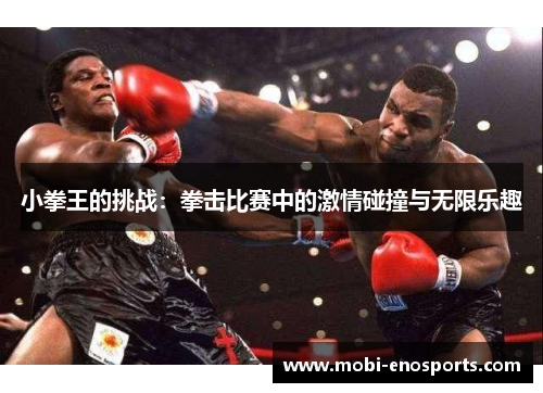 小拳王的挑战：拳击比赛中的激情碰撞与无限乐趣