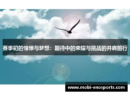 赛季初的憧憬与梦想：期待中的荣耀与挑战的并肩前行